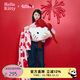 野兽派家居（tbh）三丽鸥Hello Kitty二合一法兰绒抱枕毯空调毛毯午睡毯车载靠枕毯