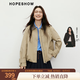 红袖炸街卡其风衣春秋季新款女装MIU系风翻领休闲百搭气质显瘦短外套 卡其038（预售10.17） S