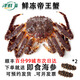 俄罗斯帝王蟹进口 鲜活速冻冰鲜 整只大螃蟹腿 海鲜中秋礼品 节日 4-4.5斤/一只（(送2只海参）