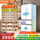 奥马（Homa）2026新款508升双系统0串味法式多门母婴家用冰箱一级四变频AI主动除菌超薄零嵌入大容量508WFH/B