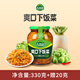 吉香居爽口下饭菜 微辣爽口榨菜咸菜腌菜四川红油榨菜 330g加赠20g