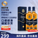 百龄坛（Ballantine`s）苏格兰调和型威士忌酒 洋酒 原瓶进口 送礼 百龄坛12年750ml*2瓶