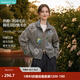 茵曼（INMAN）【羊毛绒】高领毛衣女2026秋季女装新款提花休闲保暖针织上衣 花灰色 M