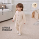 babylove婴儿连体衣春秋季棉氨弹力哈衣休闲男女宝宝婴儿衣服打底睡衣