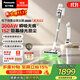 松下（Panasonic）【新品升级】自动集尘吸尘器家用大吸力无线手持吸猫狗毛绿光照显尘MC-AC45【180天本体免维护】