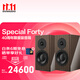 丹拿（DYNAUDIO）Special Forty 40周年限量版 无源书架HiFi音响发烧音箱 木质 2.0声道 乌木纹 一对