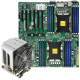 挚科超微 X11DPi-N 双路3647服务器主板 集显 M.2 双千兆ipmi远程 4PCIe16 主板+散热器R96*2
