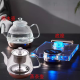 玉焰Y5全自动上水电热水壶底部抽水煮茶壶水晶玻璃智能家用恒温 Y5（烧水+煮茶）桶装水款