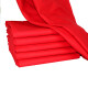 赫伊莎 大红布料面料 结婚喜事红色腰带棉布料 开业剪彩揭牌红绸布料 棉质红布 0.7m*3m一片