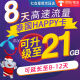 泰国电话卡happy卡4g无限流量卡普吉岛清迈曼谷手机卡 【特惠】 8天15GB 4G网速+取卡针h2
