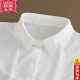 【特价】好看的韩版假领子女百搭假领年气质假衣领毛衣装饰衬衣领白色秋冬季 F74白色