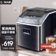 CONAIR制冰机商用小型奶茶店全自动冰块机25/30公斤大型台式家用迷你方冰块制作机 升级版-24冰格日产25公斤（手动加水）