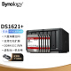 群晖（Synology）DS1621+ 搭配6块西数(WD) 10TB 红盘Plus WD101EFBX硬盘 套装