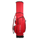 PGM 高尔夫球包 男女 航空托运包 带刹车四轮球包袋 专利伸缩包 QB062-红色（无防雨罩）