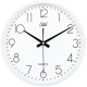 康巴丝（Compas）挂钟客厅钟表简约时钟卧室石英钟表挂墙C2899 白色 31cm