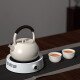 新德隆（Xin De Long） 新德隆电陶炉茶炉煮茶小型家用迷你泡茶壶 白色单炉