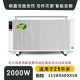 扬子（YANGZI） 碳纤维电暖器取暖器家用节能省电全屋速热壁挂式卧室电暖气片 2000W智能变频双面加热【适用于25平左右】