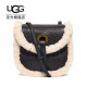 UGG 2019冬季新款女士包袋经典传承皮革斜挎包 1106309 黑色 | BLK O/S