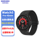 三星（SAMSUNG） Galaxy Watch5 Pro 蓝牙通话版 运动智能电话手表/体脂/导航 铂萃黑 45mm