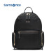 Samsonite/新秀丽双肩包女19新品 时尚休闲女士背包 轻盈舒适纯色书包TS2 黑色