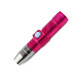 雷佰 荧光剂检测笔灯365nm紫光防伪板材验钞手电筒 面膜测试 USB充电 红色