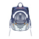 智高儿童书包双肩背包男孩幼儿园宝宝书包太空宇航员3D版幼童包 ZG-8472 蓝色