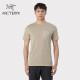 ARC’TERYX 始祖鸟 ERIS T-SHIRT  透气 男子 棉质短袖T恤 Wicker/葳藤综 M