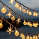 极度空间 彩灯串灯满天星+水晶球LED灯串表白生日新年装饰灯6米40灯