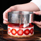 法焙客（FOR BAKE）慕斯圈 圆形不锈钢慕斯圈 提拉米苏蛋糕模切模模具饺子皮模具6寸