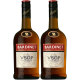 必得利（Bardinet）法国白兰地 法国进口洋酒 French Brandy 700mL 2瓶 装vsop