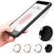 贝芝 苹果手机指纹按键贴 指纹解锁 适用于苹果iPhone6s/8/Plus/XR/Max 苹果home键指纹贴-炫酷黑 iPhone全系列 通用