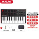AKAI PROFESSIONAL雅家MPK MINI键盘控制器25键便携式MIDI键盘入门音乐电音编曲制作 MPK MINI3普通版+硬包+连接线