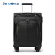 Samsonite/新秀丽拉杆箱万向轮行李箱男女商务旅行箱密码箱登机箱BP0黑色20英寸