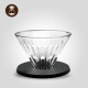 泰摩 timemore 玻璃冰瞳 手冲咖啡滤杯 滴漏式家用咖啡过滤器 咖啡壶咖啡器具