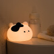 MUID团子猫伴眠灯充电卧室护眼婴儿喂奶可爱床头拍拍灯硅胶小夜灯氛围