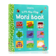 学单词 Lift-the-Flap Word Book Usborne出品 趣味翻翻书 纸板书 幼儿