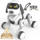 盈佳 智能机器狗儿童玩具 男孩机器人小孩故事机电动玩具狗 1-2-6周岁礼物宝宝婴儿玩具女孩早教机 黑色
