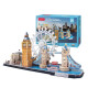 乐立方 积木拼装玩具3d立体拼图模型世界城市建筑模型仿木制模型男孩女孩生日礼物装饰wanju 英国伦敦