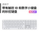升派（ESPL） 苹果 妙控 键盘键盘膜iMac带有触控ID保护膜mac数字小键盘贴膜 蓝牙键盘膜 带有触控和数字小键盘的妙控键盘【A2520】497