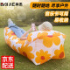 拜杰（BAIJIE） 充气沙发太阳花色户外气垫床便携懒人野营折叠躺椅网红充气垫 枕头款-太阳花