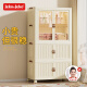 JEKO&JEKO免安装可折叠儿童衣柜婴儿宝宝储物柜玩具收纳柜简易挂衣柜子 3层