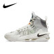 耐克（NIKE） AIR ZOOM GT JUMP 气垫缓震耐磨高帮男子实战篮球鞋 白黑DC9039-101 42