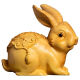 小叶黄杨木雕刻福兔实木动物可爱玉兔小兔子手把件把玩家居装饰品 小叶黄杨木福兔约7cm