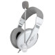 电音（DANyiN） DT2088 游戏耳麦耳机 电脑头戴式耳麦超重低音游戏耳麦 台式音乐耳机耳麦 声丽ST2688白色双插孔