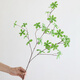 陌花格 吊钟枝仿真植物插花日本摆件客厅样板间绢花装饰品网红绿植摆设 绿色 单枝