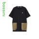 bossini男装短袖T恤男ins潮牌夏季薄款半袖 990黑色 XL