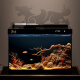 森森金麟超白玻璃鱼缸客厅小型懒人鱼缸LE-380B家用水族箱生态金鱼缸