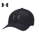 安德玛（Under Armour）帽子男网球帽子梭织防水鸭舌帽男女运动帽棒球帽高尔夫休闲遮阳帽 1369781-001/黑色