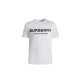 博柏利 BURBERRY 男士白色棉质T恤 80260171 L