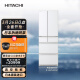 日立（HITACHI）日本原装进口520L黑科技真空保鲜双循环自动制冰多门高端电冰箱R-HW540NC水晶白色